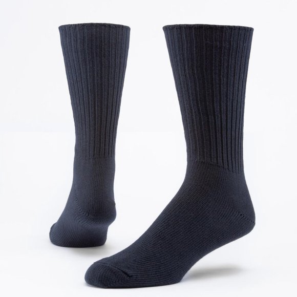 NWT Maggie's Organics Organic Cotton Socks - Allergy Crew in Black Size S - Picture 1 of 3